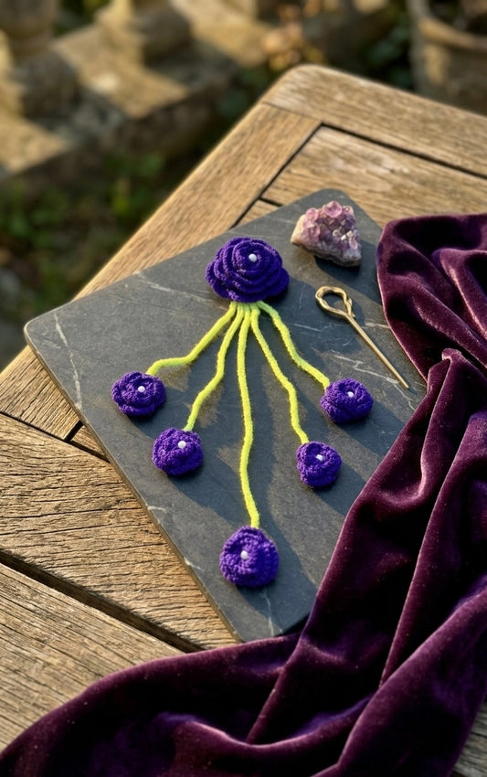 Purple Neon (Kids - Short Hairs)