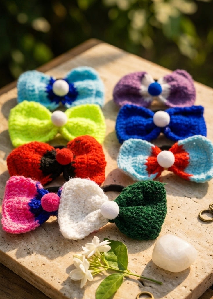 Rangeen Bow pony ( 8 pcs Set)