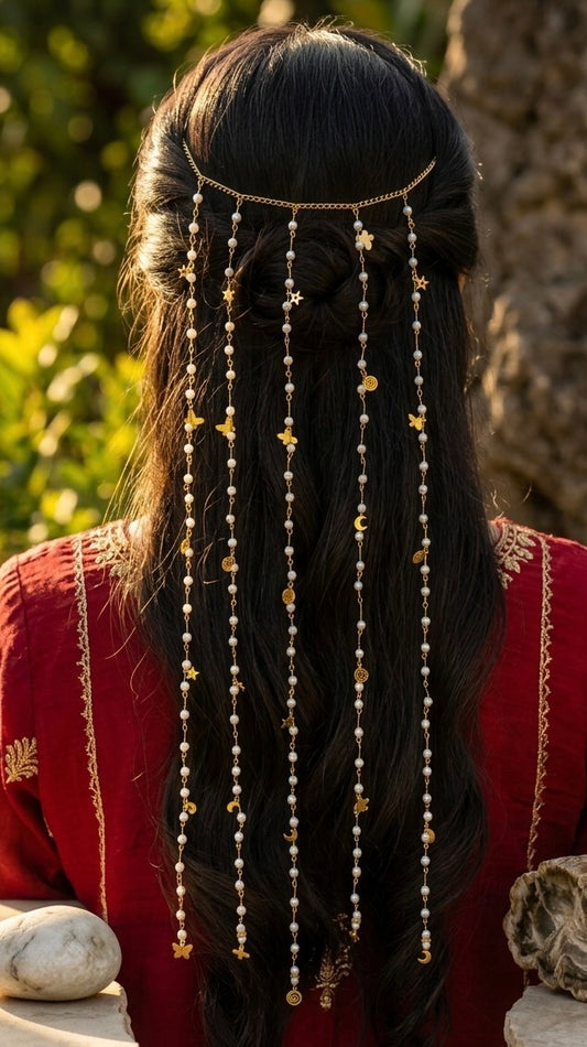 Butterfly Chain Hair Accessory