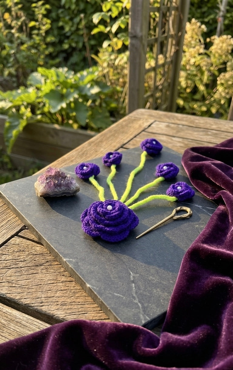 Purple Neon (Kids - Short Hairs)