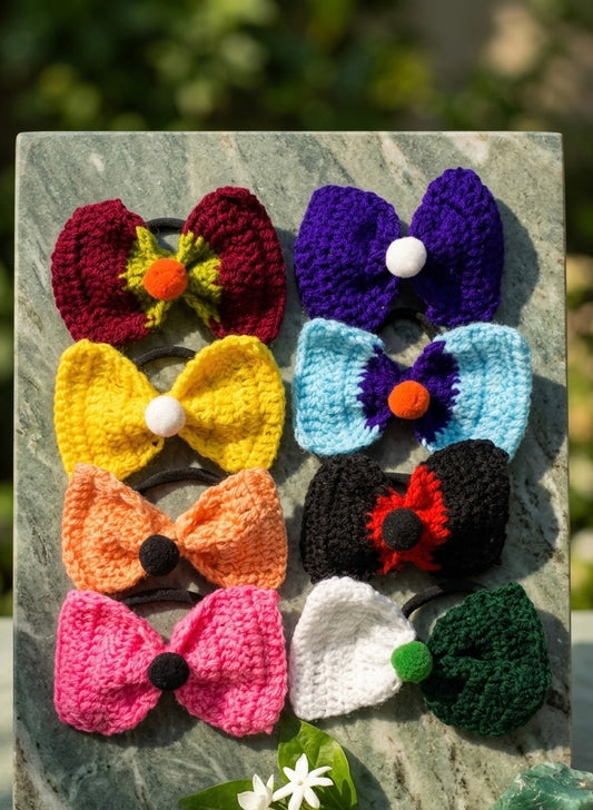Multi Bow pony ( 8 pcs Set)